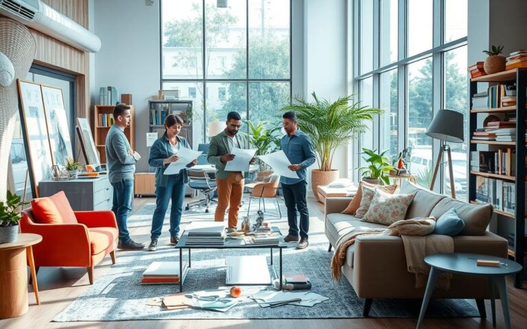 Abstimmung mit Innenarchitekten