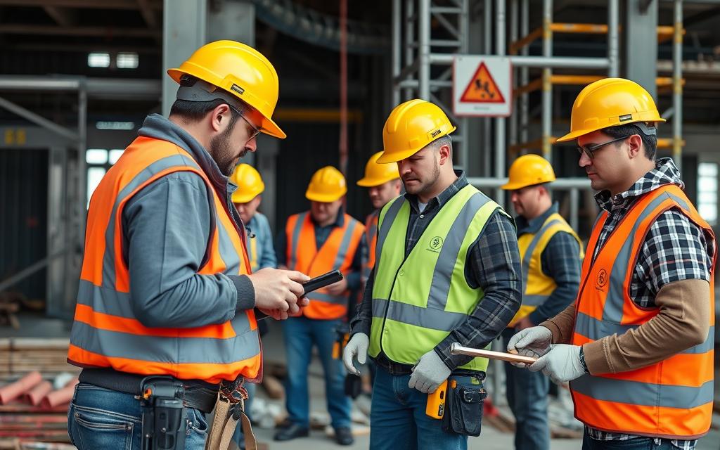 Arbeitssicherheit Handwerker