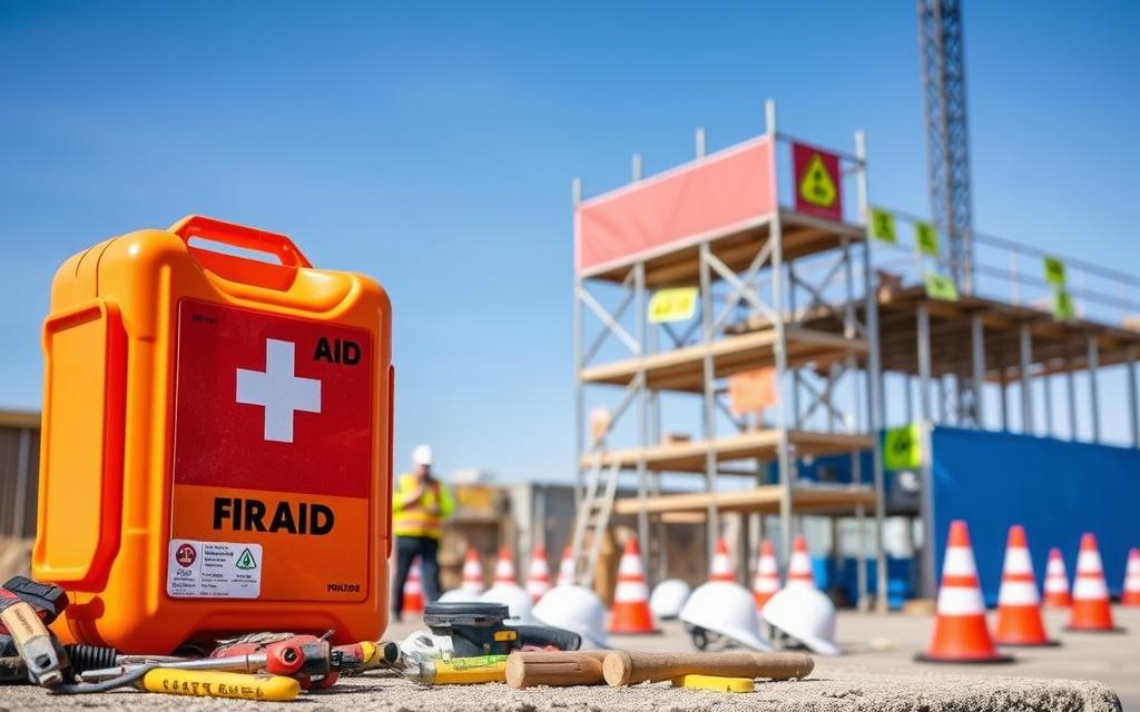 Erste Hilfe auf der Baustelle