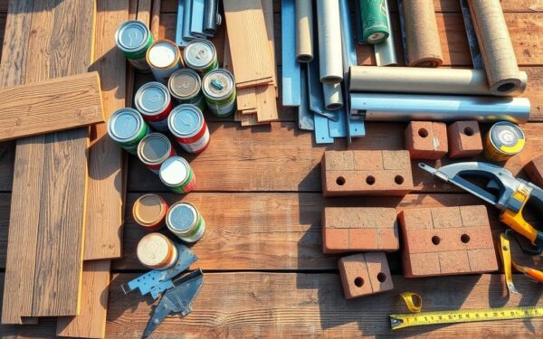 Materialauswahl für Bauprojekte