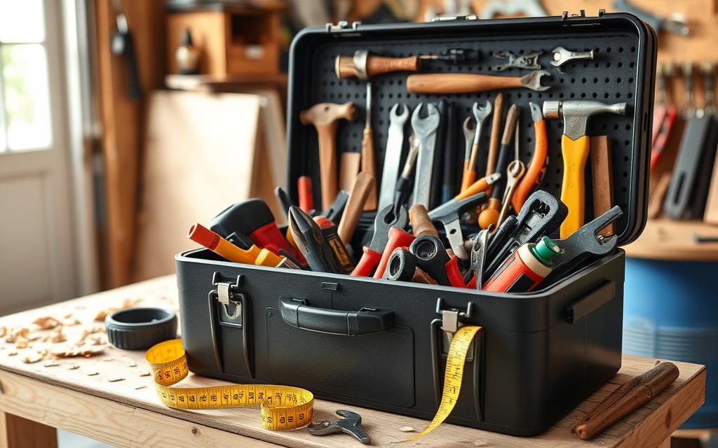 Werkzeugwahl Handwerker