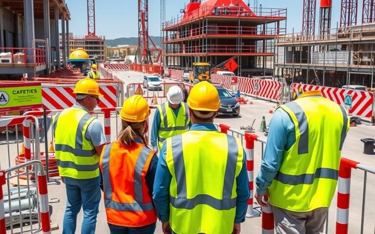 Unfallvermeidung Baustelle
