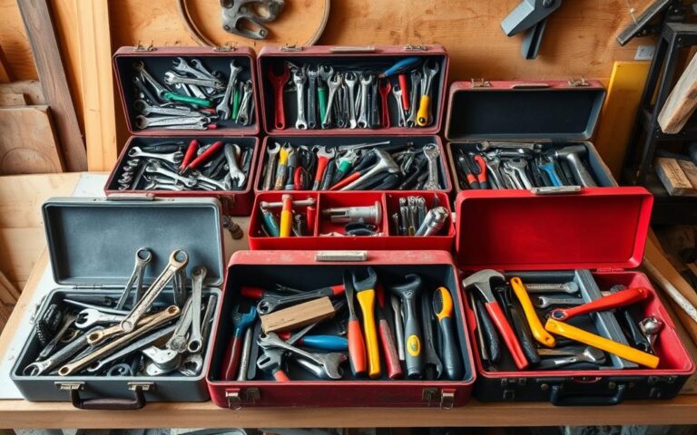 Werkzeugkoffer für Bauprojekte