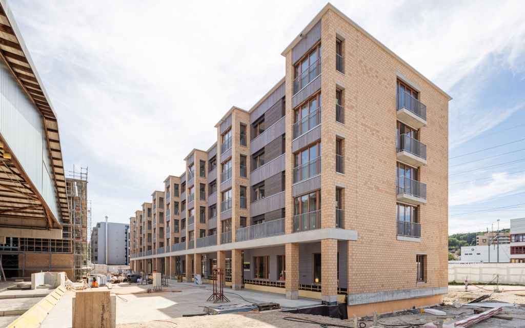 Die Wohnüberbauung Hobelwerk der Genossenschaft Mehr als wohnen in Winterthur ist ein Vorzeigebeispiel für zirkuläres Bauen