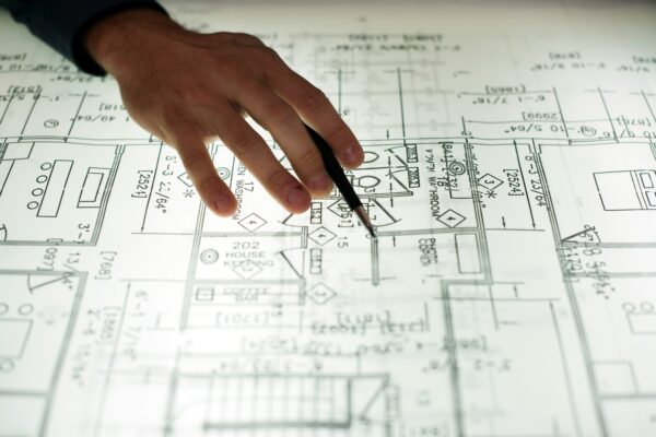 renovationsfehler vermeiden, Bauplan für die Planung einer Hausrenovation