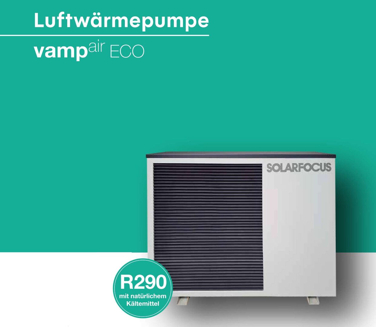 pv strom mit wärmepumpe nutzen, Luftwärmepumpe von SOLARFOCUS mit Photovoltaik-Einbindung