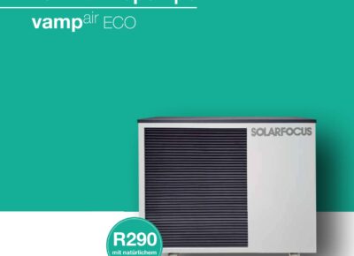 pv strom mit wärmepumpe nutzen, Luftwärmepumpe von SOLARFOCUS mit Photovoltaik-Einbindung