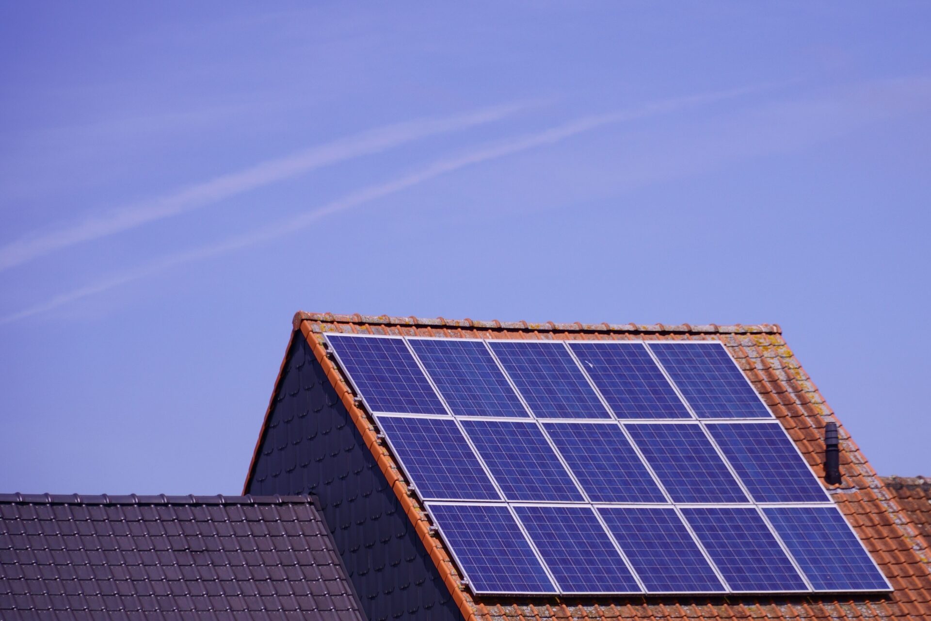 Wohnhaus mit Photovoltaikanlage für eine lokale Elektrizitätsgemeinschaft