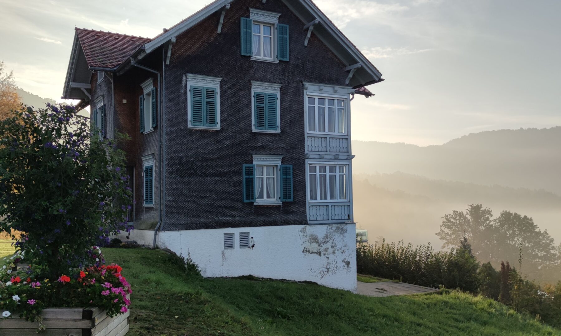 Älteres Wohnhaus in der Schweiz