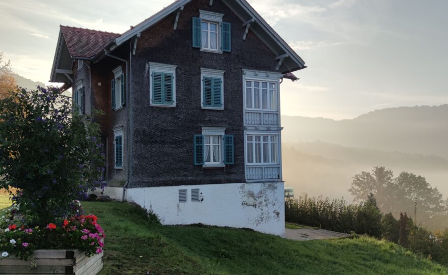Älteres Wohnhaus in der Schweiz